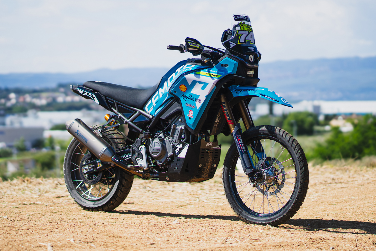 Pro bike: Romaniacs champion Mario Román's ultimate CFMoto 450MT